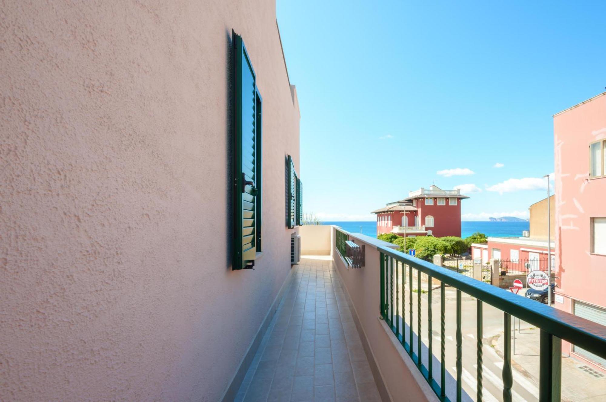 Zona Residenziale, Appartamento Incantevole Vista Mare Via Antonio Gramsci, 18, 07041 Alghero Ss Экстерьер фото